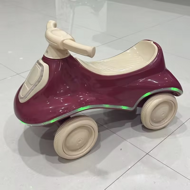 KIDS RIDE-ON SLIDING TOLO CAR WITH STORAGE BASKET